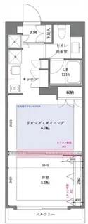 will Do 清澄【5階】の間取り