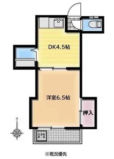 ハイツ田中【2階】の間取り