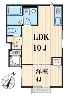 ボンメゾンM【1階】の間取り