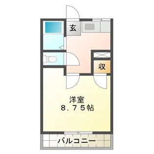 ヴィラマリーナ【2階】の間取り