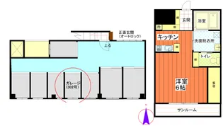 クレスト桃井【3階】の間取り