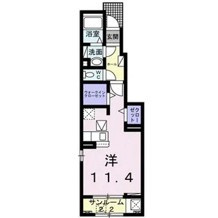 アーヴィア【1階】の間取り