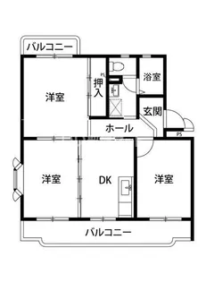 プラザM・M【2階】の間取り
