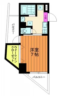 プエルト小金井【6階】の間取り