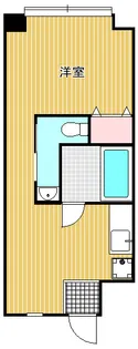 ウイングコート石川台【1階】の間取り