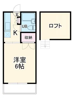ジュネスユー【2階】の間取り