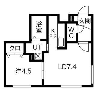 Life Success5・13 ライフサクセス【2階】の間取り