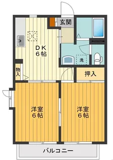 ネクサスKurihara【1階】の間取り