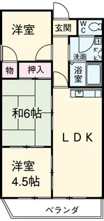 リリカル7【5階】の間取り