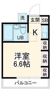 エバーグリーン向ヶ丘遊園【3階】の間取り