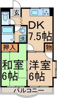 SOCIA YAMANE【3階】の間取り