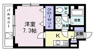 ラフィネ船橋【3階】の間取り