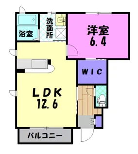 リヴェール C【1階】の間取り