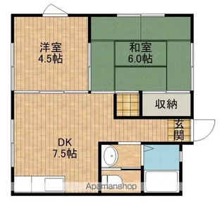 カプチーノSHUN【2階】の間取り