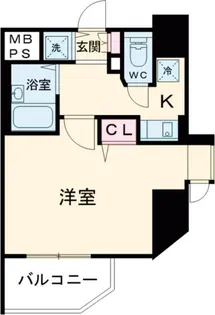 ロイヤルアメニティー池尻大橋【10階】の間取り