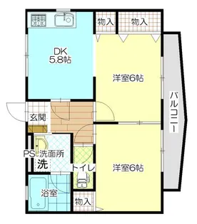 エクセレント和【2階】の間取り
