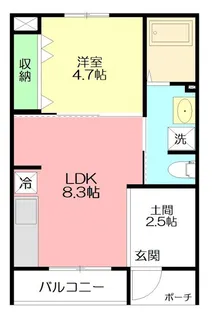 lifeship D【1階】の間取り