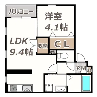 T’s TERRACE Higashisumiyoshi【3階】の間取り