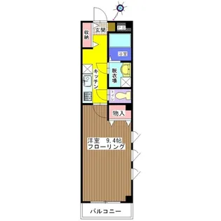 Chocolate Hills【5階】の間取り