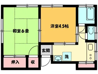 メゾンアヤ【2階】の間取り