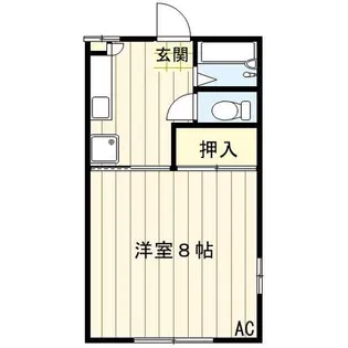 ルネッサ泉B【2階】の間取り