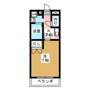 STRUSTA太閤【3階】の間取り