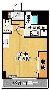 定功ビル【5階】の間取り