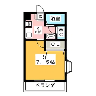 JOLIE MAISON【3階】の間取り