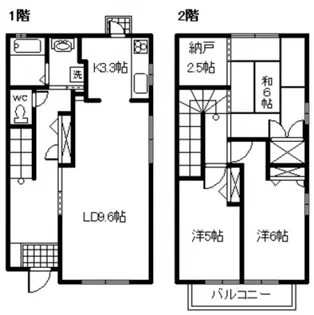 ミラベル壱番館の間取り