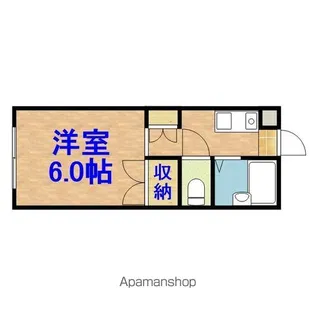 エムワイコート【2階】の間取り