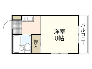 サンピア三滝【2階】の間取り