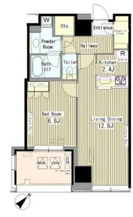 MY TOWER RESIDENCE【11階】の間取り