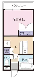 フリーダム高尾【1階】の間取り