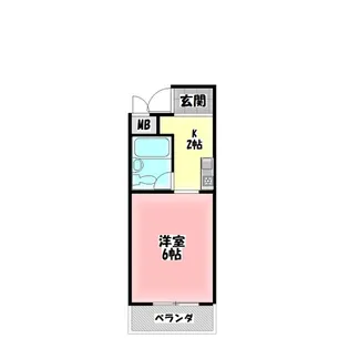 エルメス千林【4階】の間取り