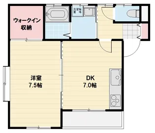 フィットハイツ・NT【2階】の間取り