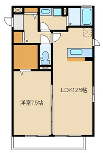 ローズガーデン和光【3階】の間取り