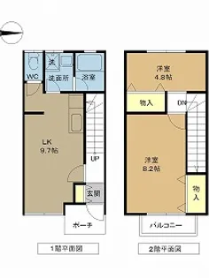 東京都三鷹市野崎3【一戸建】の間取り