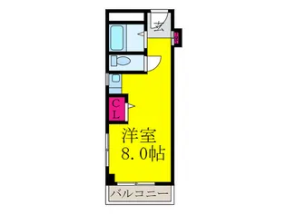 北沢江の木ビル【3階】の間取り
