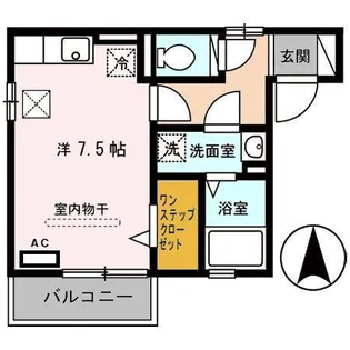 セジュールエルグリーン【2階】の間取り