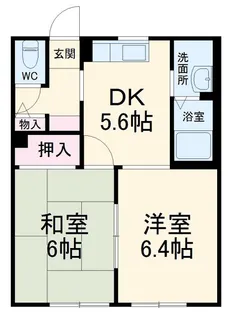 しおさいの丘C【2階】の間取り