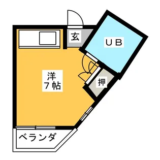 シャトーちゅうぶ【3階】の間取り