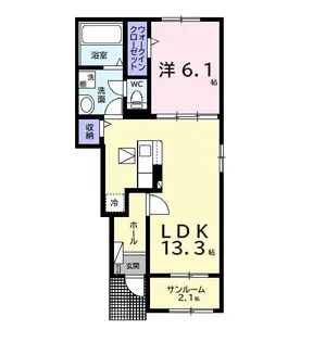 コウナI【1階】の間取り