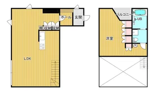 山形県山形市鉄砲町2【マンション】の間取り