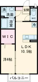 ビューテラス【2階】の間取り