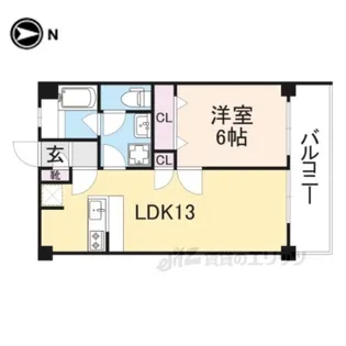 アルファグランデ【4階】の間取り
