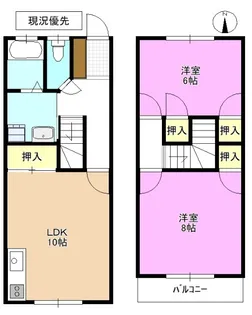 長野県千曲市大字粟佐【一戸建】の間取り
