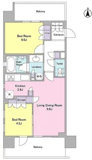 ラクラス目白【5階】の間取り