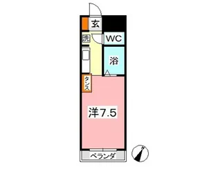 フォーバス I【2階】の間取り