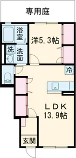 サンピエール【1階】の間取り
