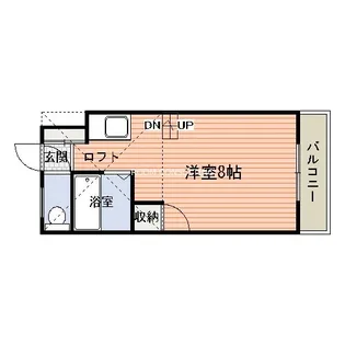 スパロー吉野【2階】の間取り